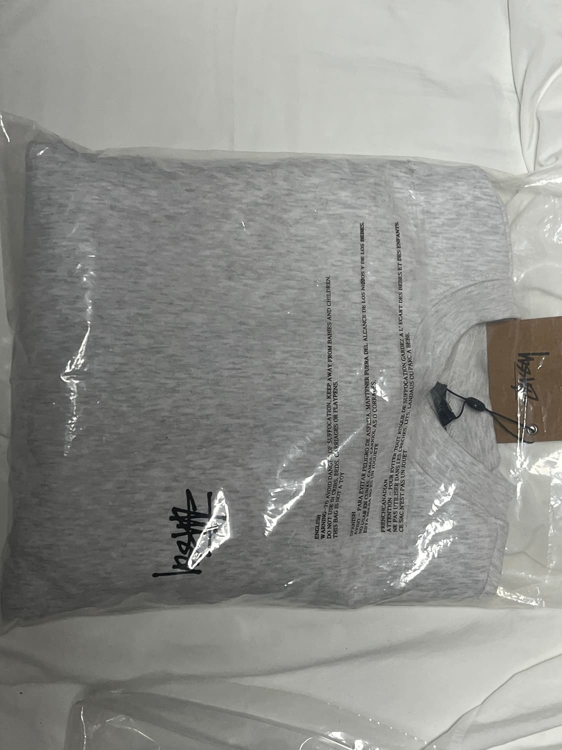 스투시 베이직 스투시 크루넥 애쉬 헤더 상품이미지2