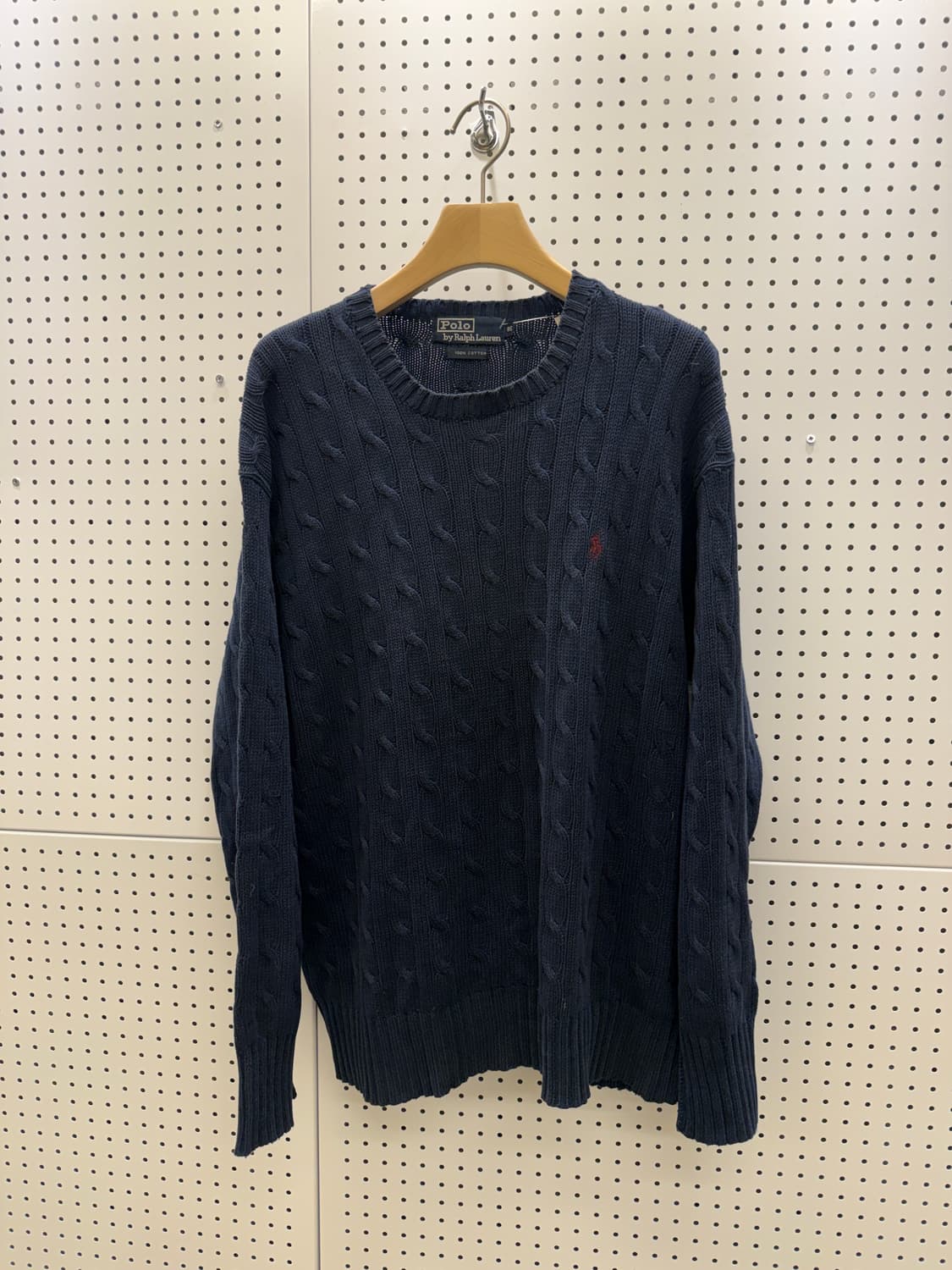 폴로 랄프로렌 케이블 니트 코튼 스웨터 U710 상품이미지2