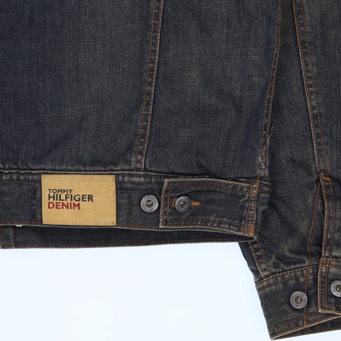[L] 타미힐피거 남성 데님 패딩 점퍼 자켓 N6985 상품이미지3