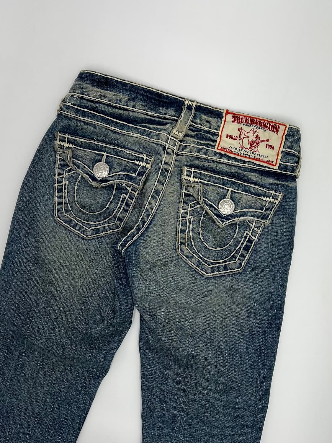 트루릴리젼 스티치 데님팬츠 상품이미지2