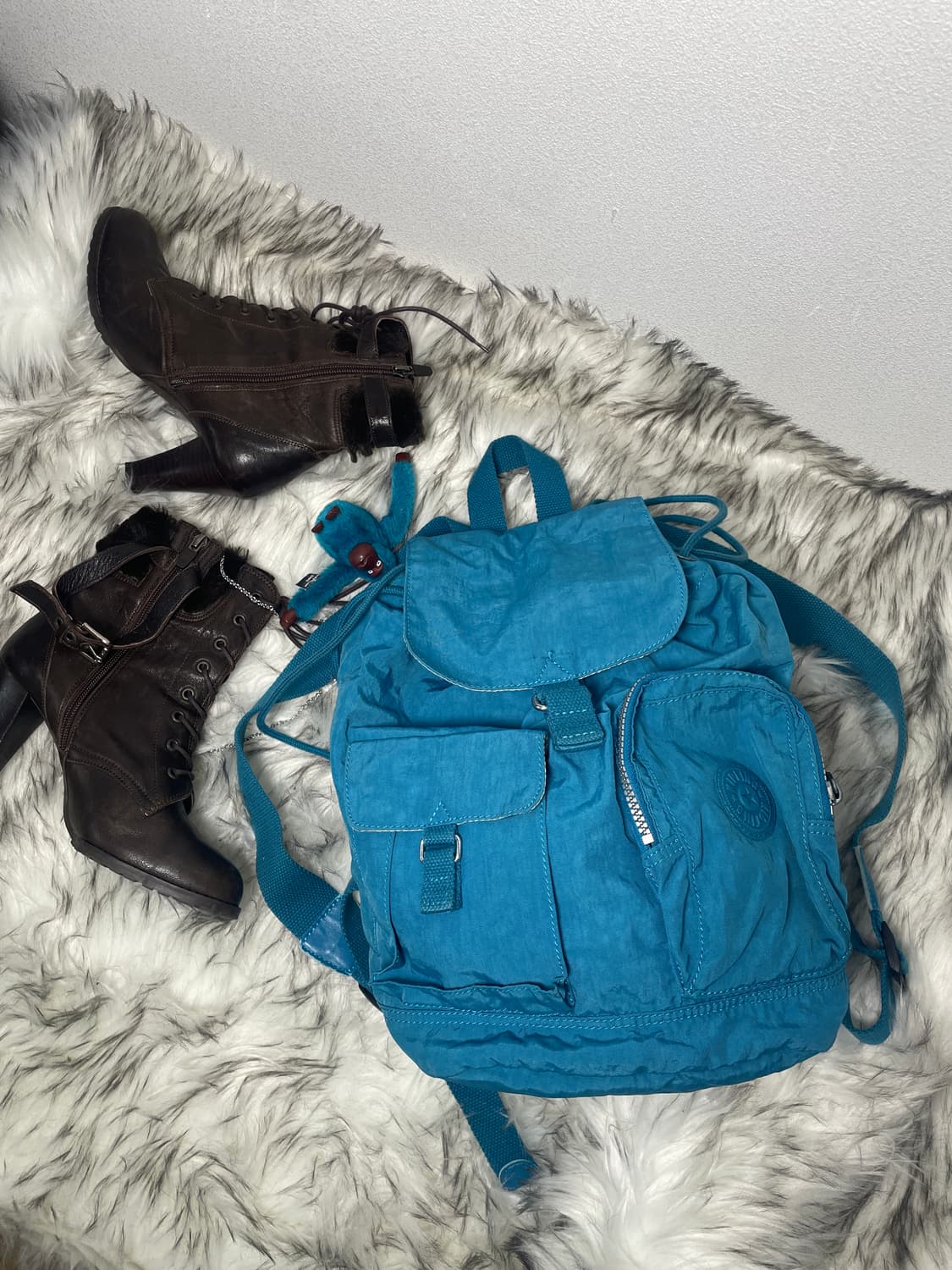 키플링 민트색 백팩 상품이미지2