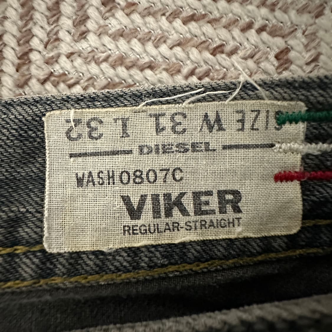 DIESEL italy made denim jeans 상품이미지4