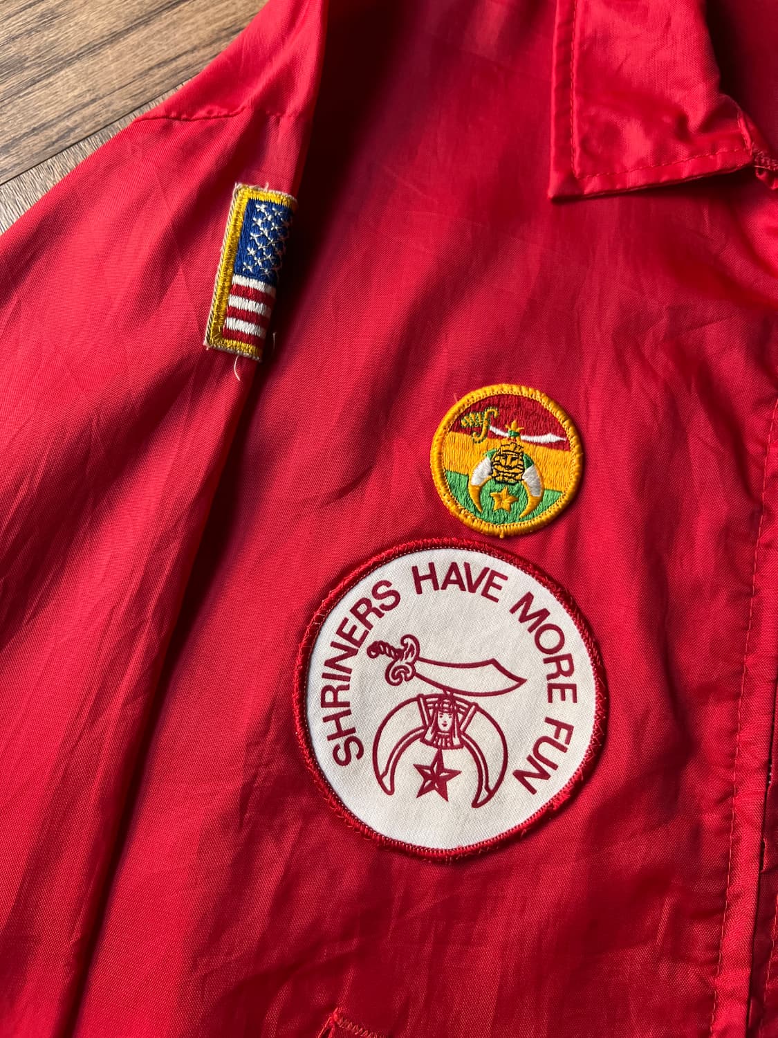 [XL]80's USA 빈티지 Morocco Temple 코치 자켓 상품이미지4