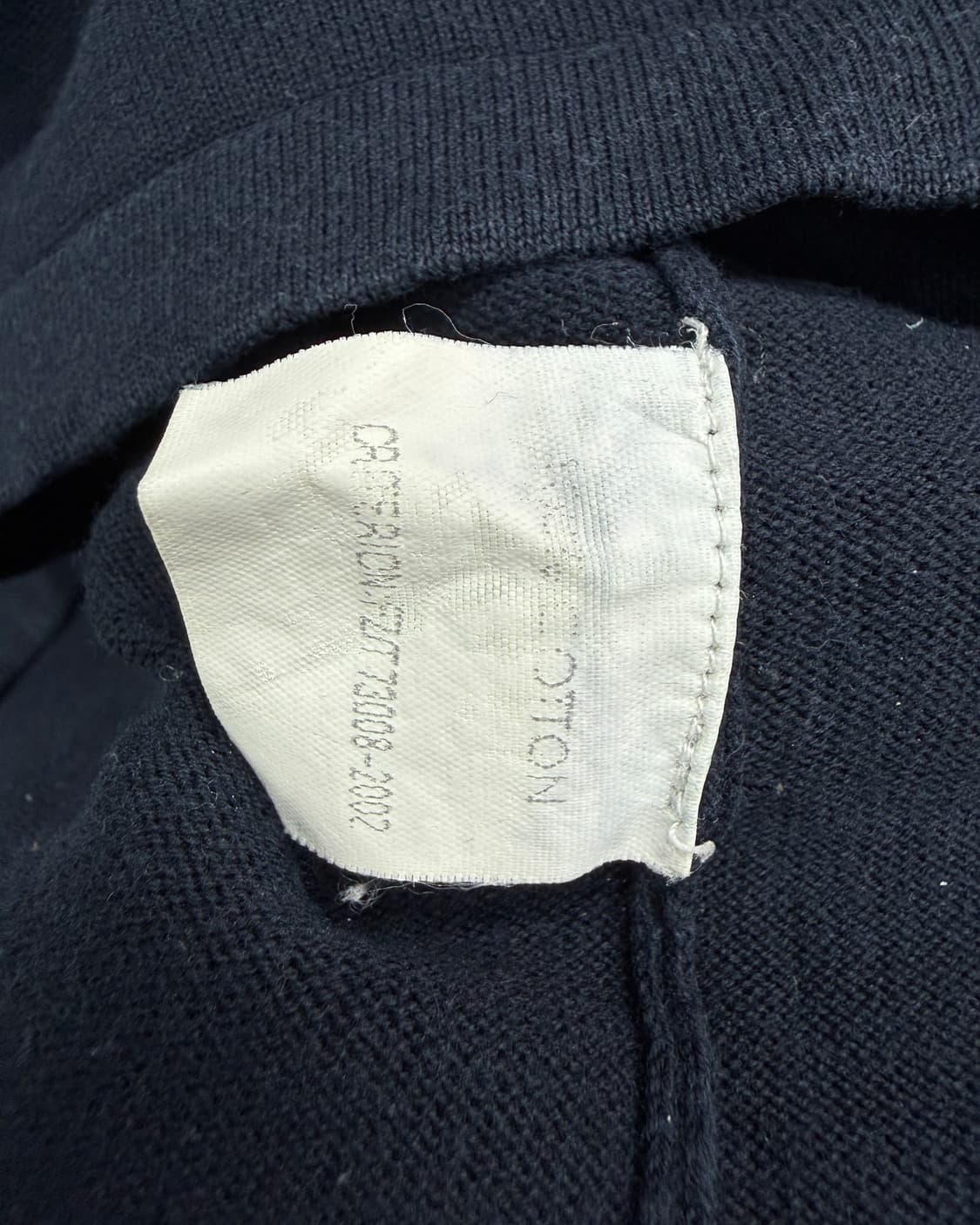 Burberry 00s 노바체크 패치 코튼 니트 상품이미지6