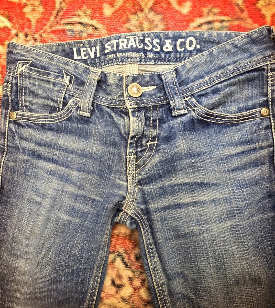 리바이스(Levi's)일본 로우라이즈(Low-rise) 데님진 상품이미지4