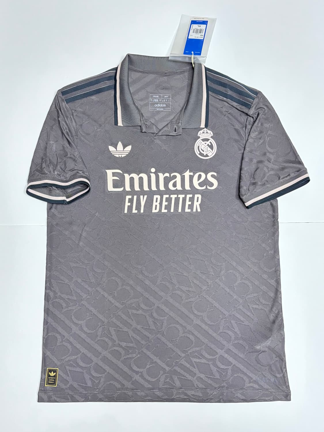 24-25 레알마드리드 써드 어센틱 노마킹 국내 XL 상품이미지4