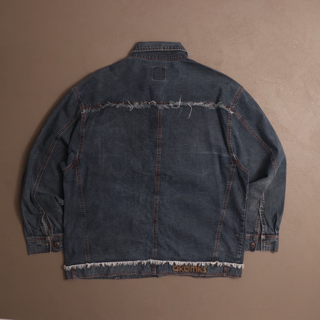 90's 올드스쿨 자수 데님 자켓 A1703 상품이미지7