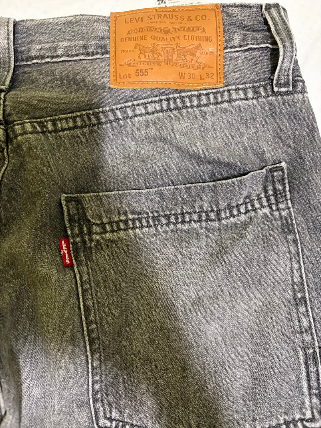 리바이스 555 유틸리티 데님 팬츠 30x32 상품이미지3
