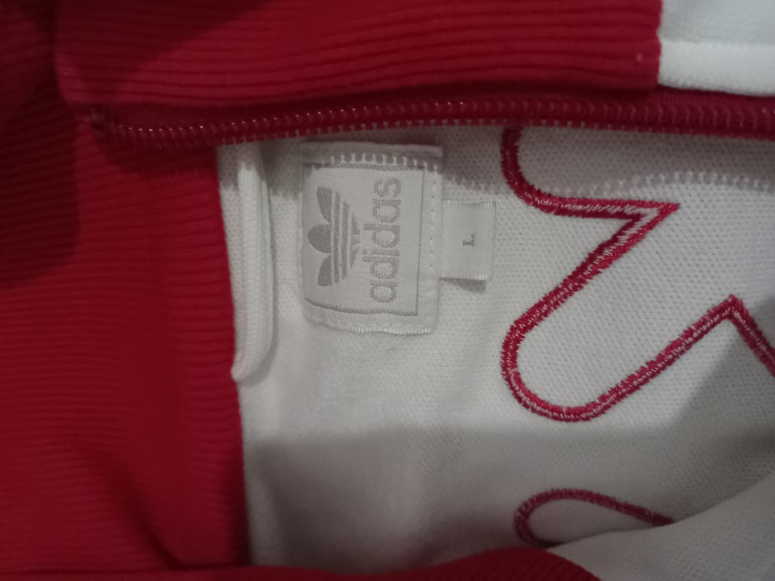 아디다스 도쿄 흰빨 화이트 저지 져지집업 100/L 상품이미지5