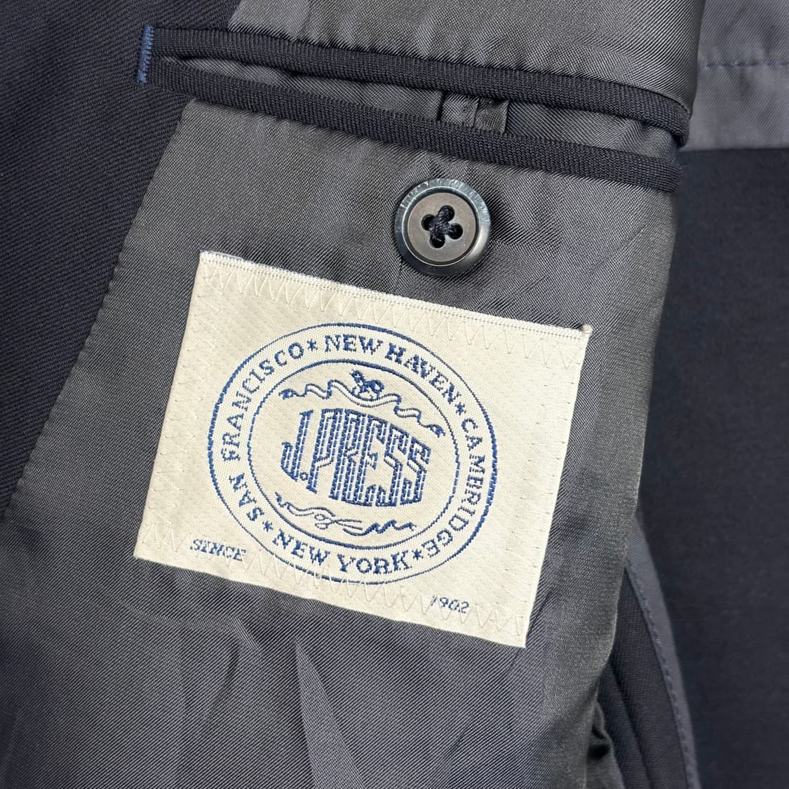 제이프레스 jpress 금장 더블브레스티드 블레이저 자켓 상품이미지5