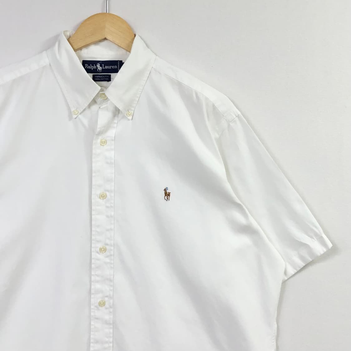 XL 폴로 화이트 셔츠 상품이미지1