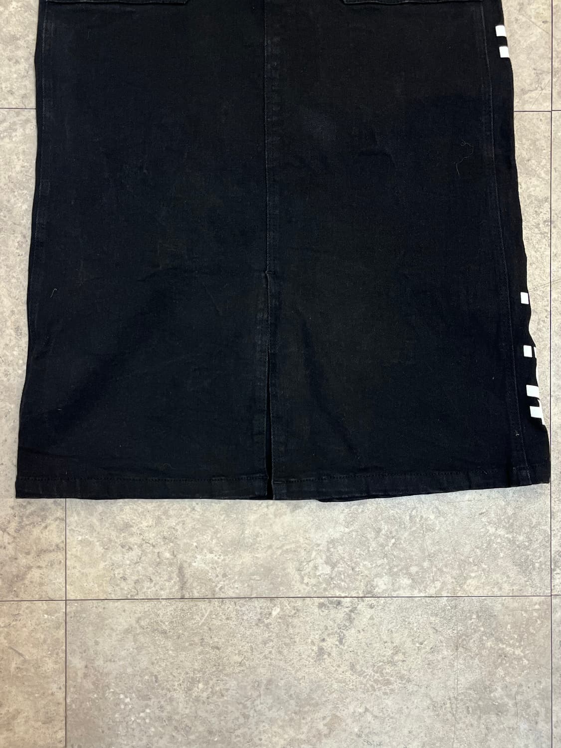 디스이즈네버뎃 트임 스커트 블랙 S #csz3342 상품이미지7