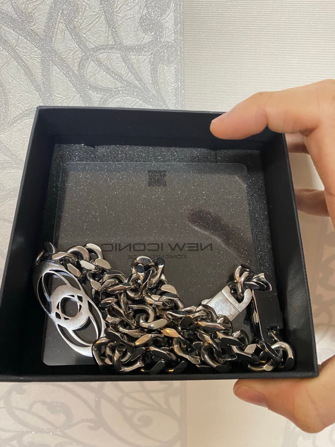 씨비전 CSC 아이코닉 체인 목걸이 실버 상품이미지3