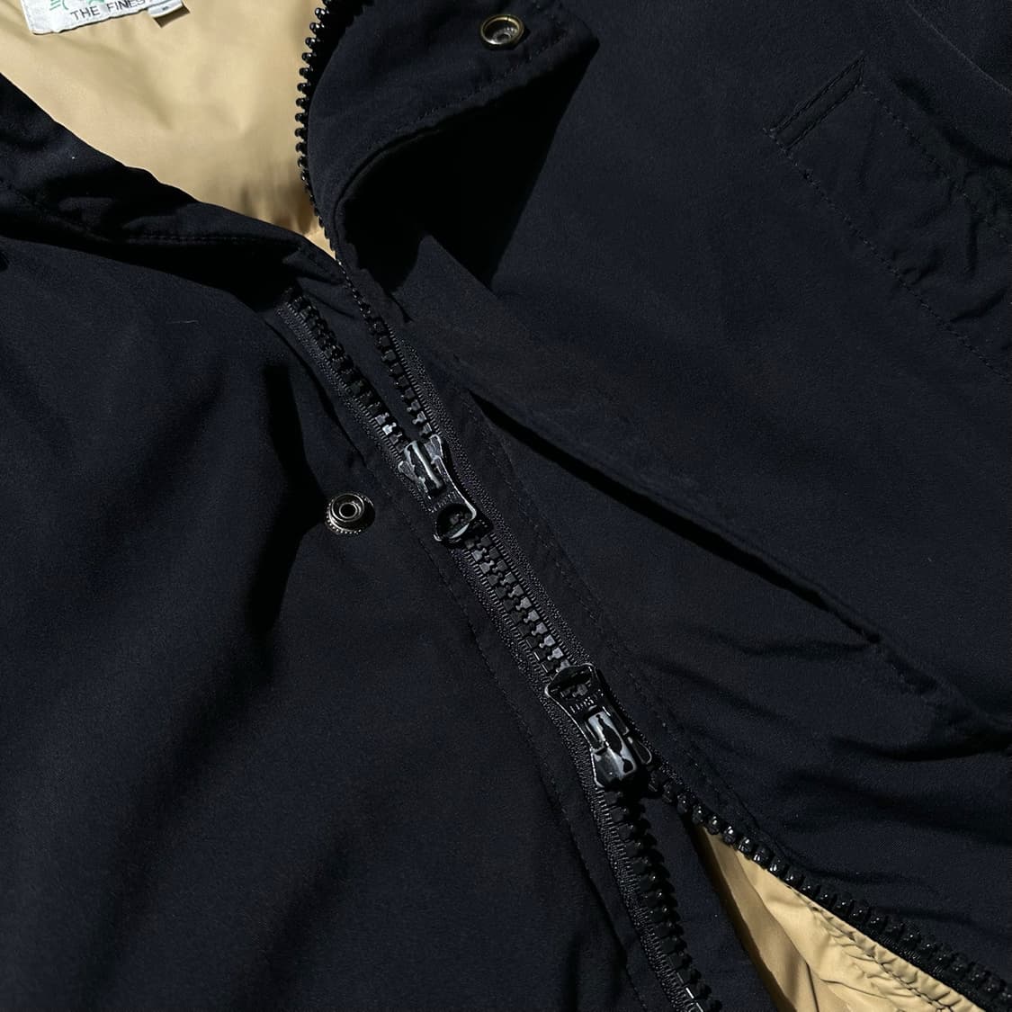 쇼트 덕다운 패딩 파카 블랙 상품이미지6