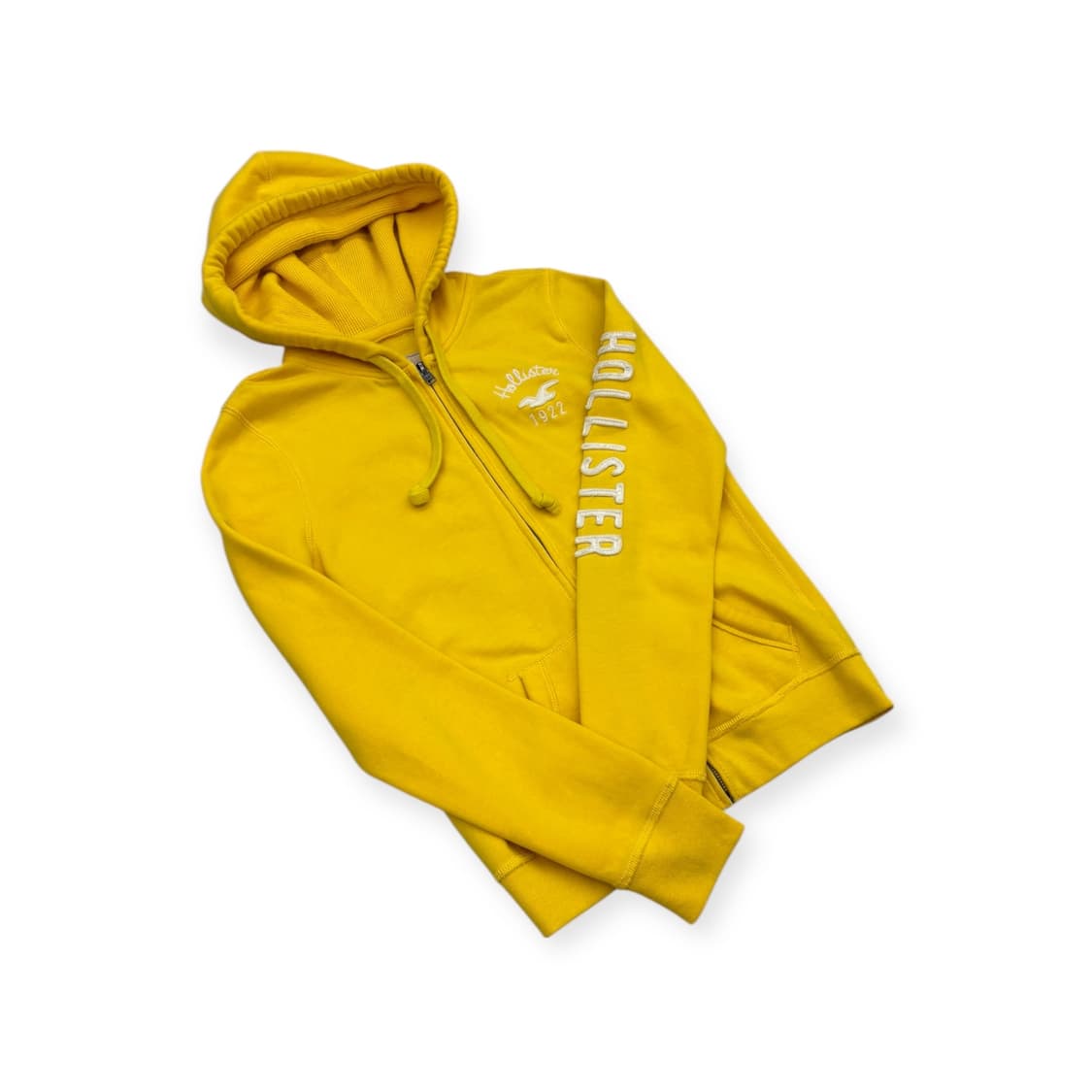 홀리스터 후드집업 옐로우 상품이미지1