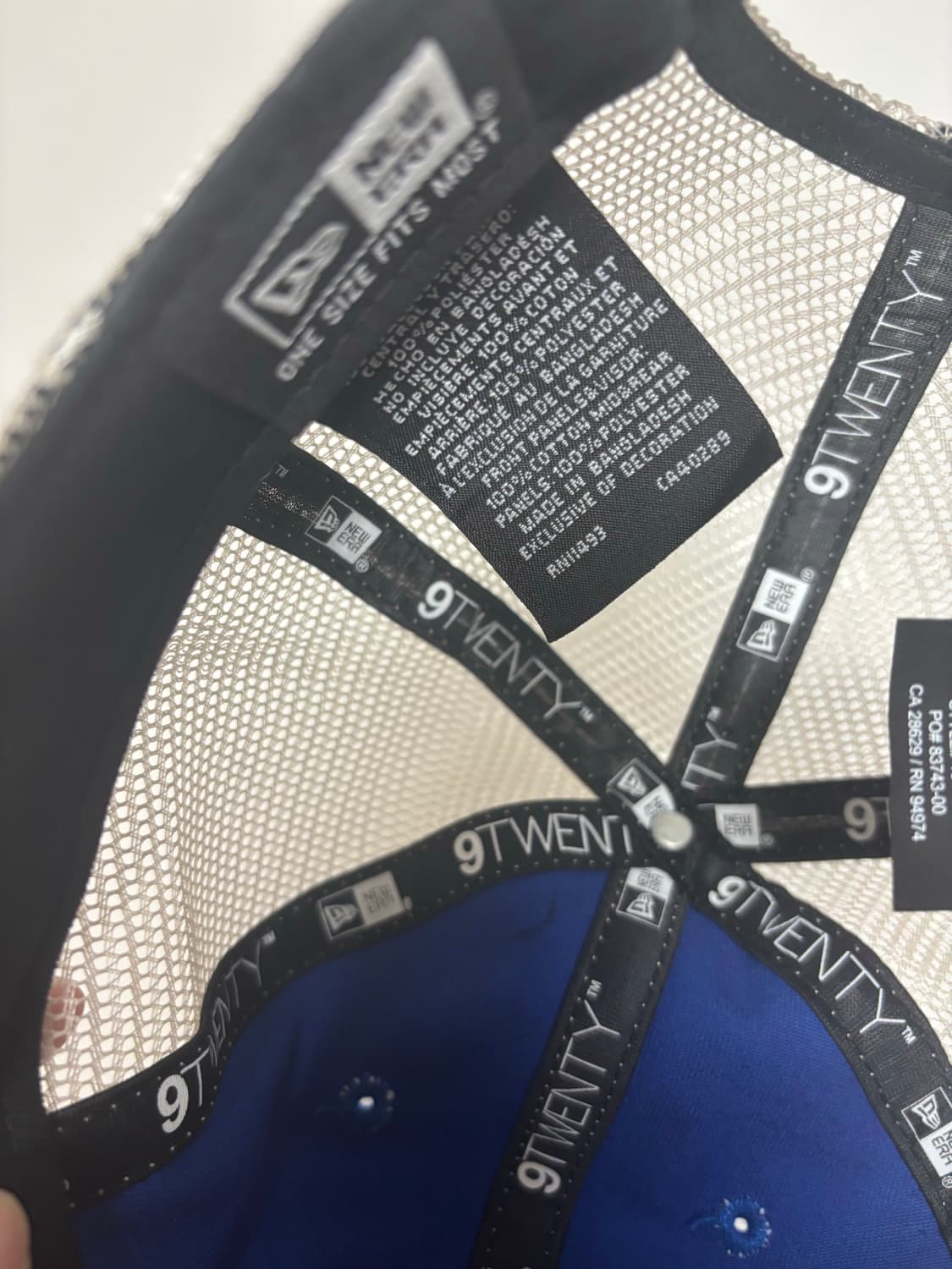 스투시 뉴에라 9twenty blue 상품이미지3