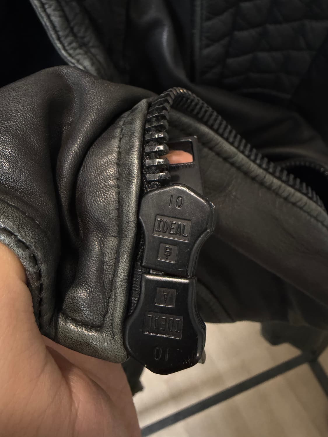 (L) Allsaints 올세인츠 바이커 라이더 가죽자켓 상품이미지5