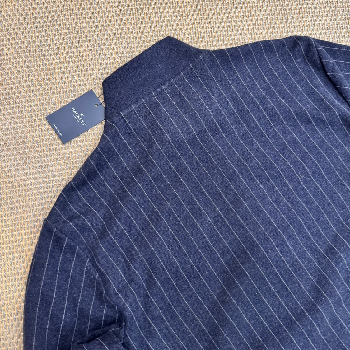 Hackett London 최고급 핀스트라이프 트랙 수트 자켓  상품이미지4