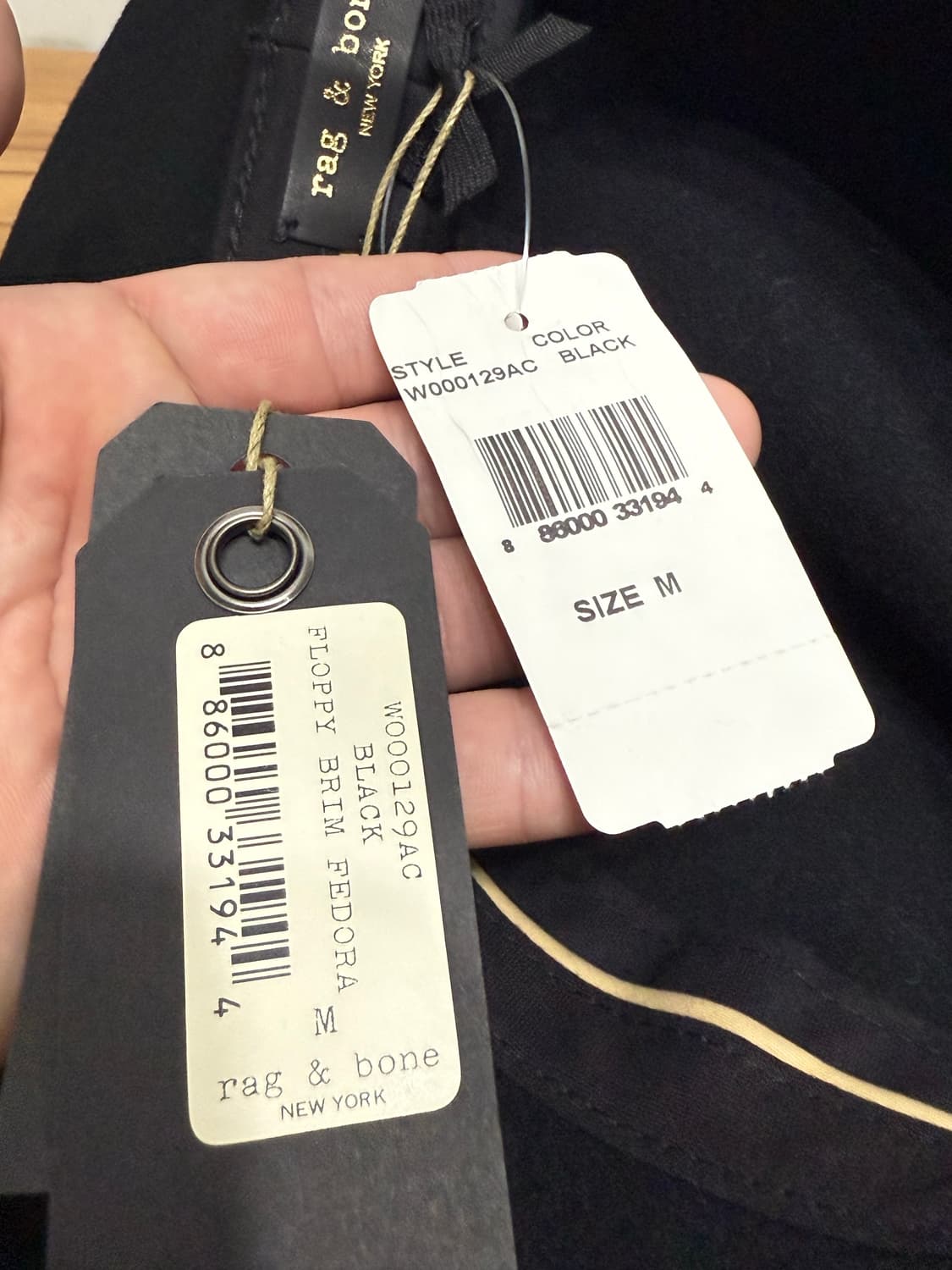 랙앤본 rag&bone 페도라 버킷햇 새상품 M 상품이미지6