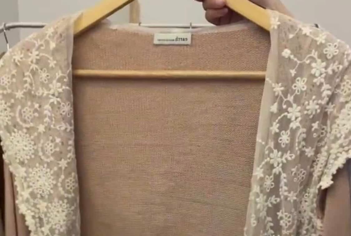 모리레이스가디건 상품이미지1