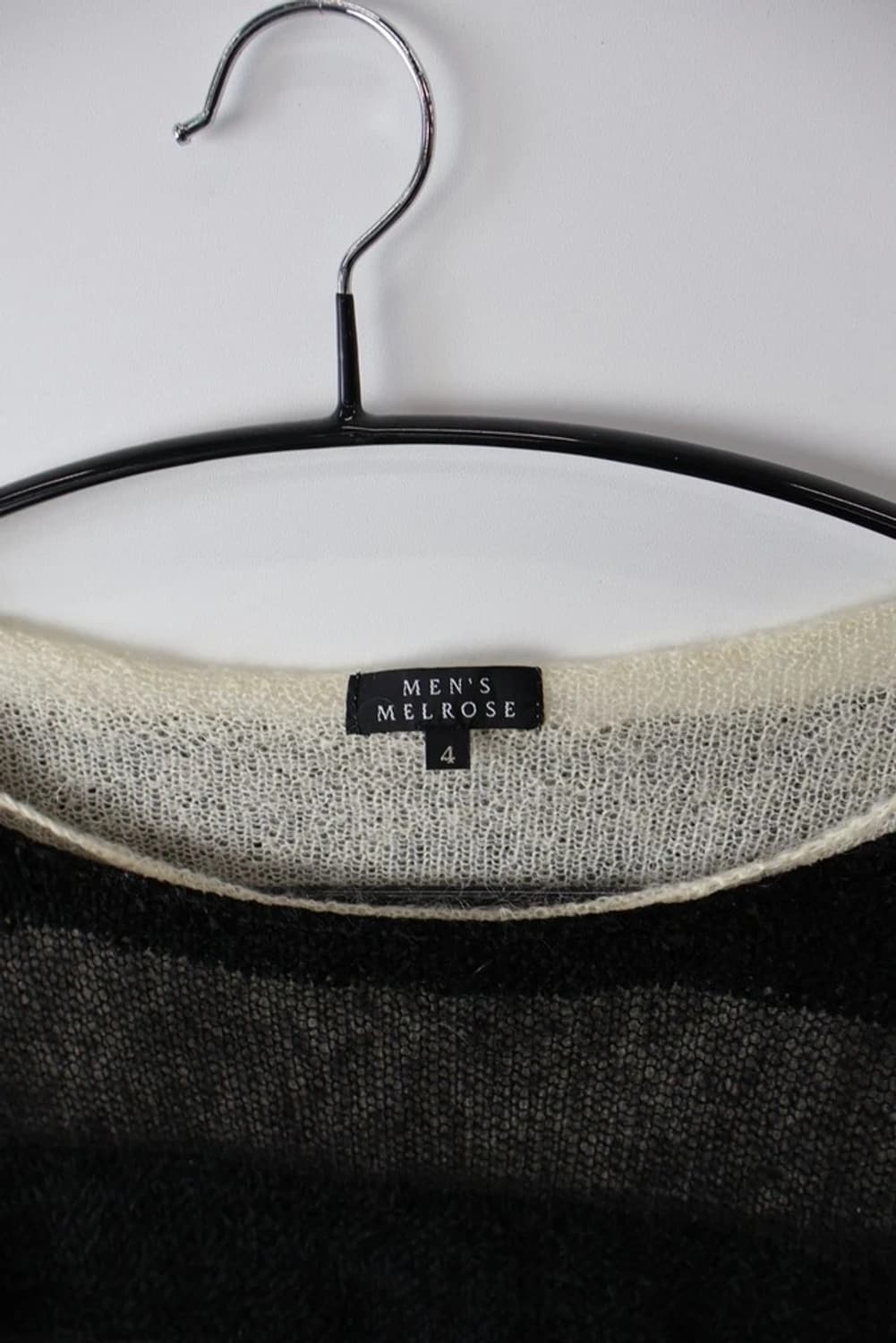 MEN’S MELROSE Mohair Stripe Knit 상품이미지5