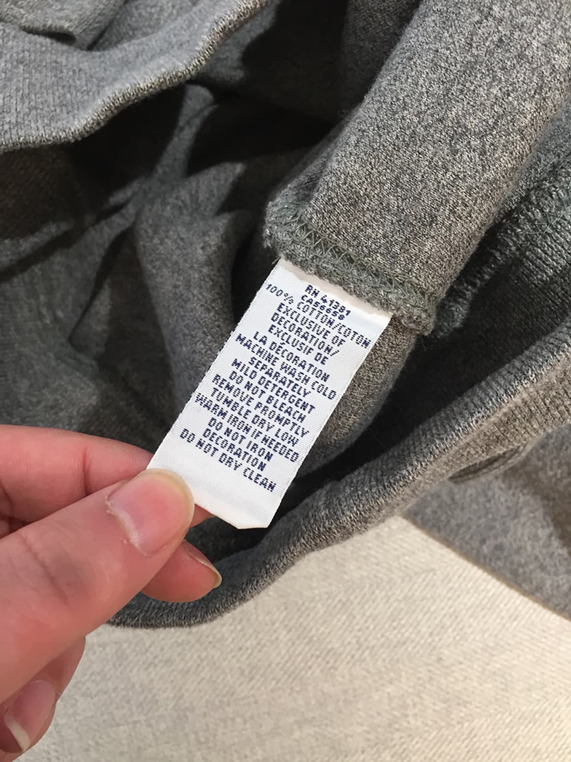 (MAN) 폴로랄프로렌 숄카라 스웻맨투맨 L  상품이미지8