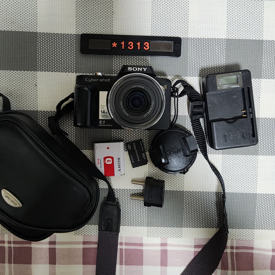 소니 사이버샷 DSC-H 10 디지털카메라 파우치포함 상품이미지1