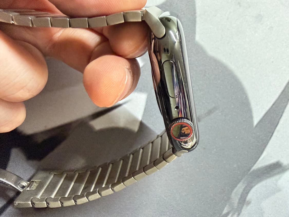 애플워치7 45mm 스텐리스 그래파이트 풀셋 상품이미지4