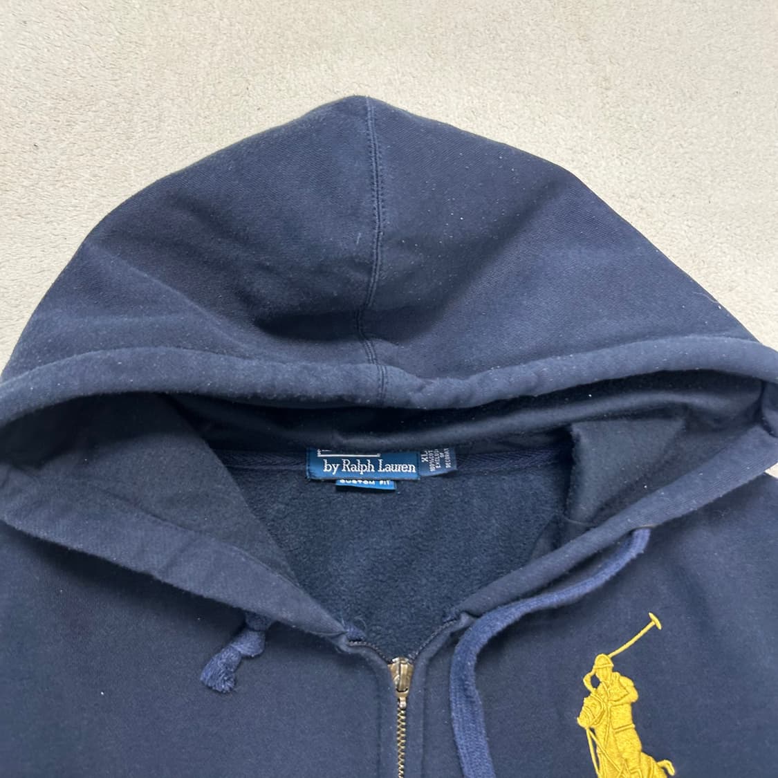 Polo Big Pony Navy Hood Zip-up 상품이미지6