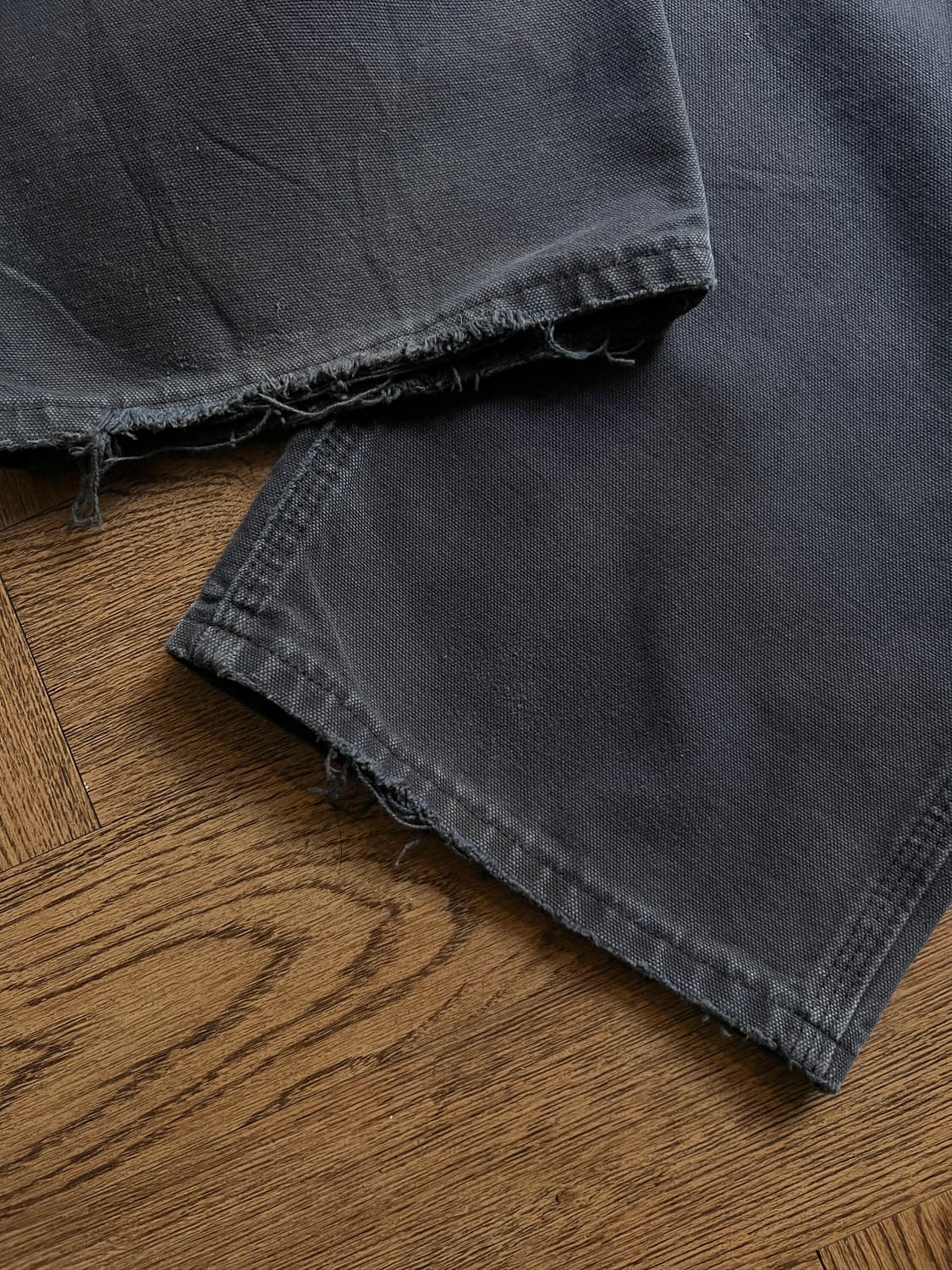 [36]칼하트 USA 빈티지 워싱 미드나잇 네이비 싱글니 카펜터 워크팬츠 상품이미지5