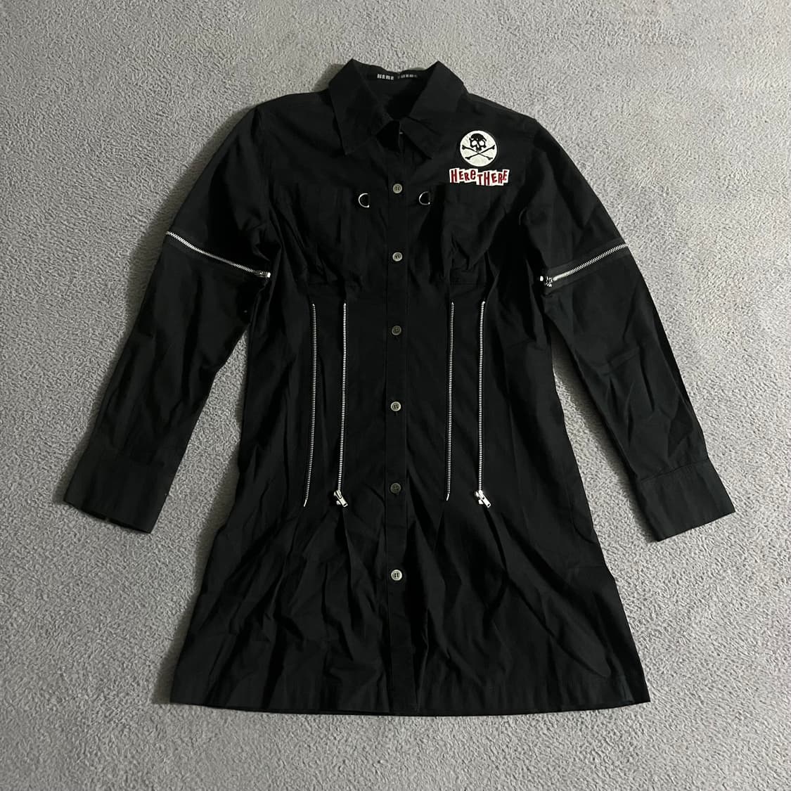 Punk zip jacket 상품이미지1