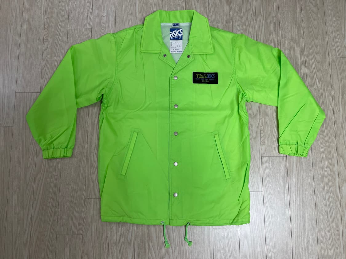 아식스 00s 올드 코치 자켓 ASICS OLD 2000 네온 L 상품이미지1