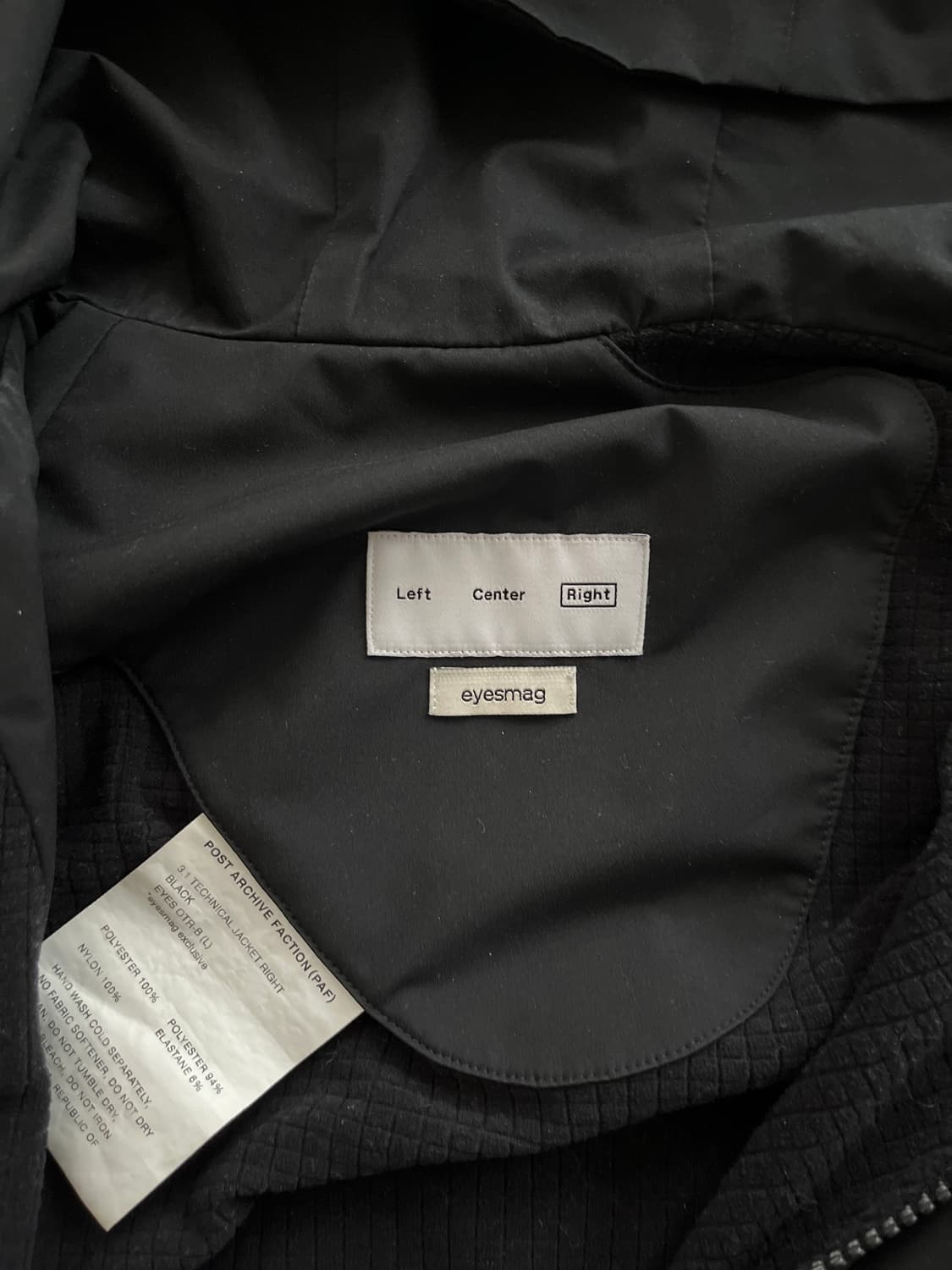 [L] 아이즈매거진xpaf 테크니컬 자켓 상품이미지2