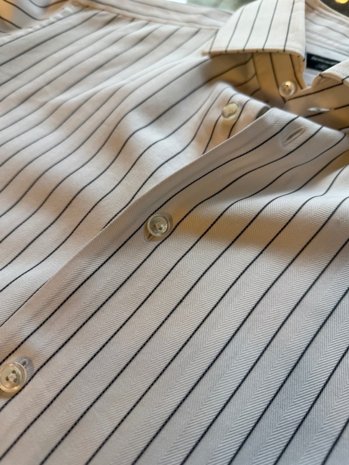 에르메네질도 제냐 드레스셔츠 남성95-100 상품이미지8