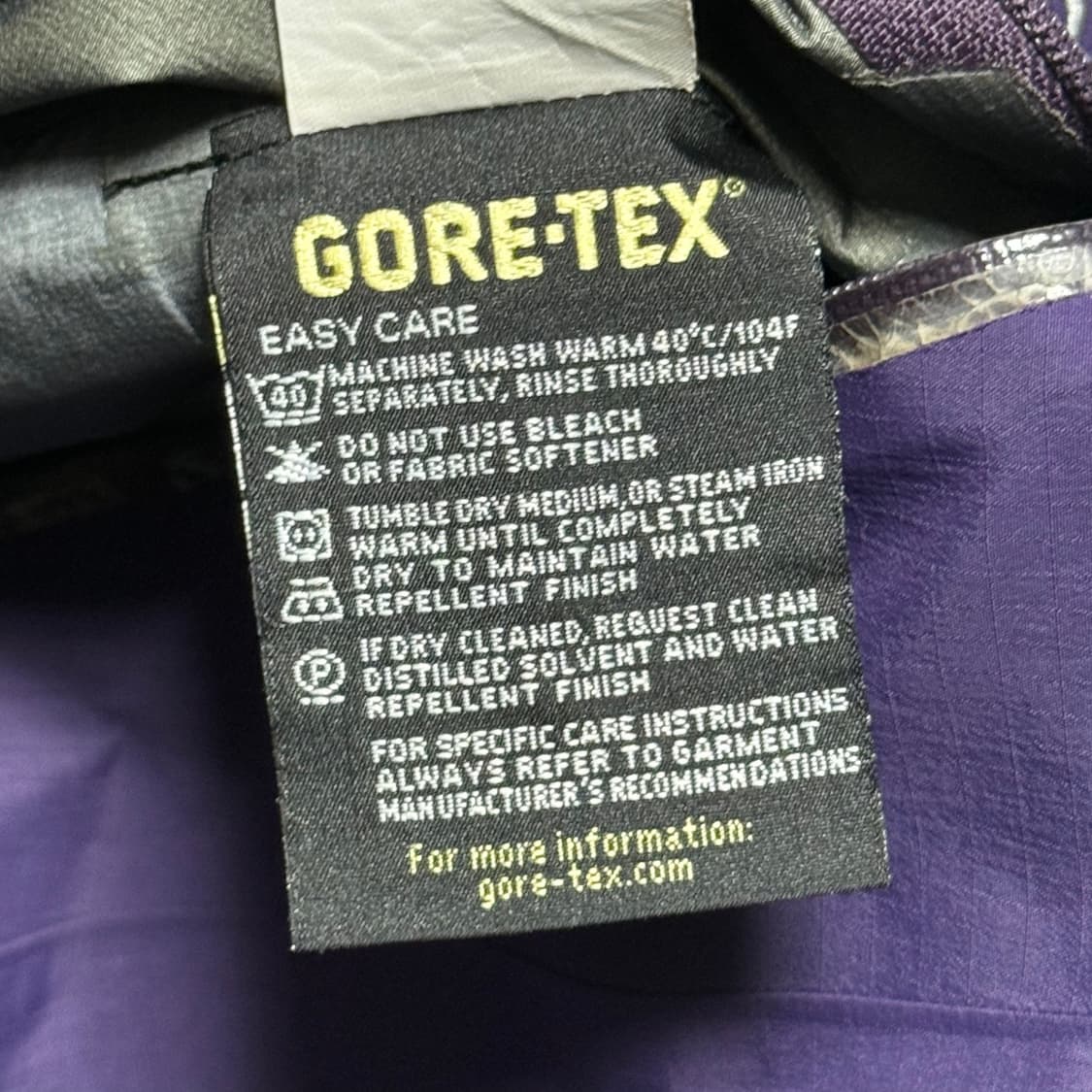 S 아크테릭스 고어텍스 퍼플 베타 LT 자켓 상품이미지6