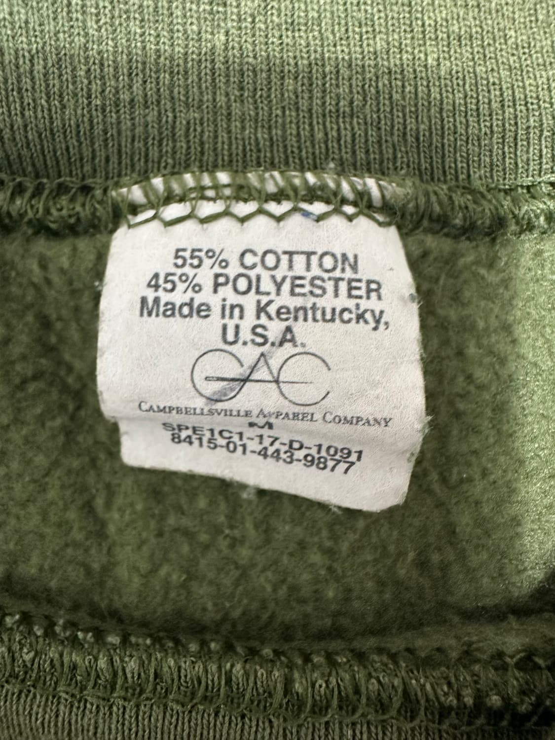 USMC 미해병대 카키 맨투맨 상품이미지5