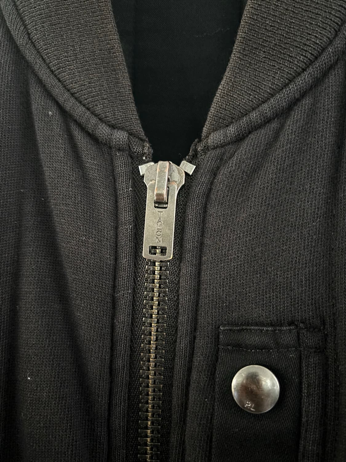 Polo 폴로 랄프로렌 신형 블랙 코튼 봄버 자켓 상품이미지5