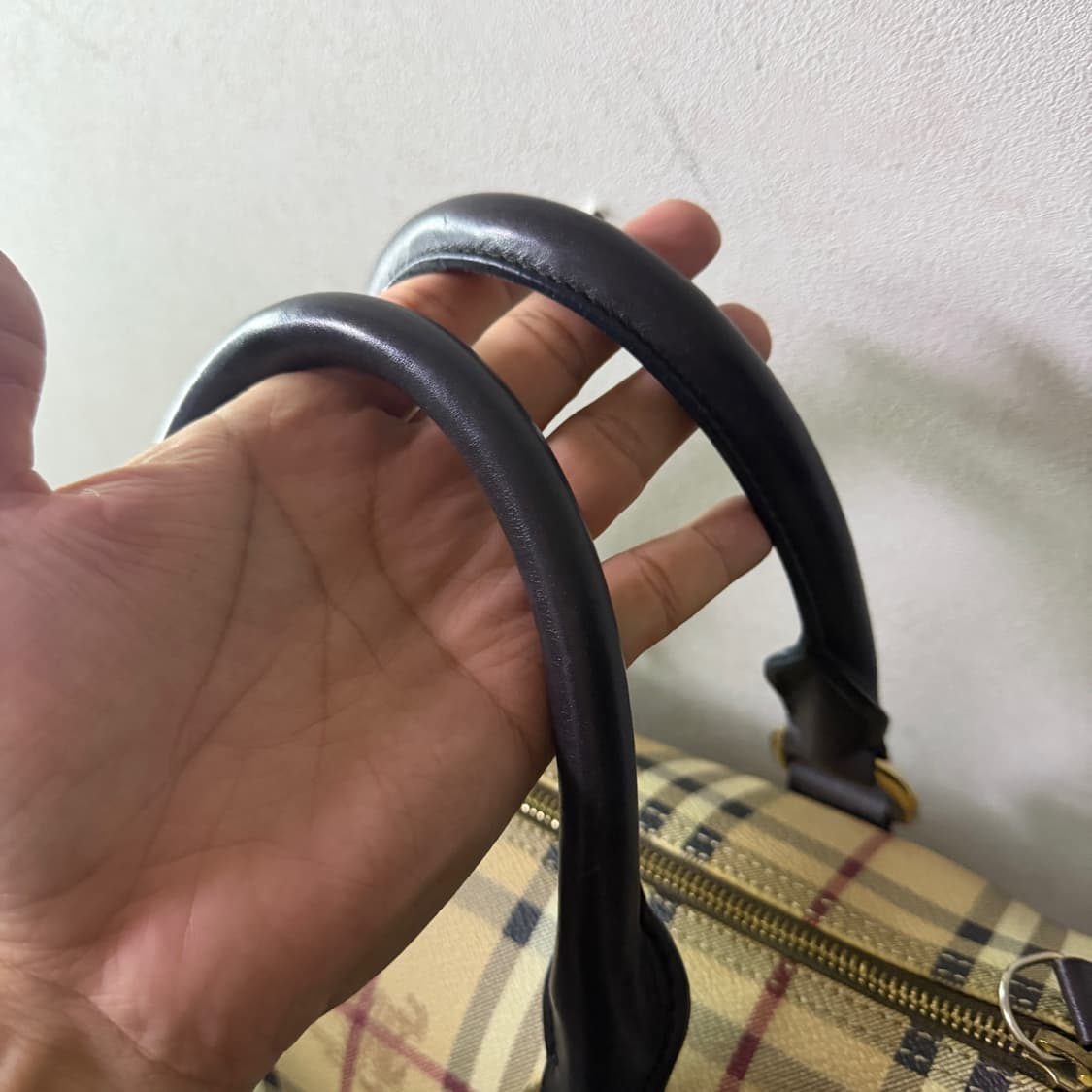 버버리 노바체크 PVC 보스톤 토트백 상품이미지9