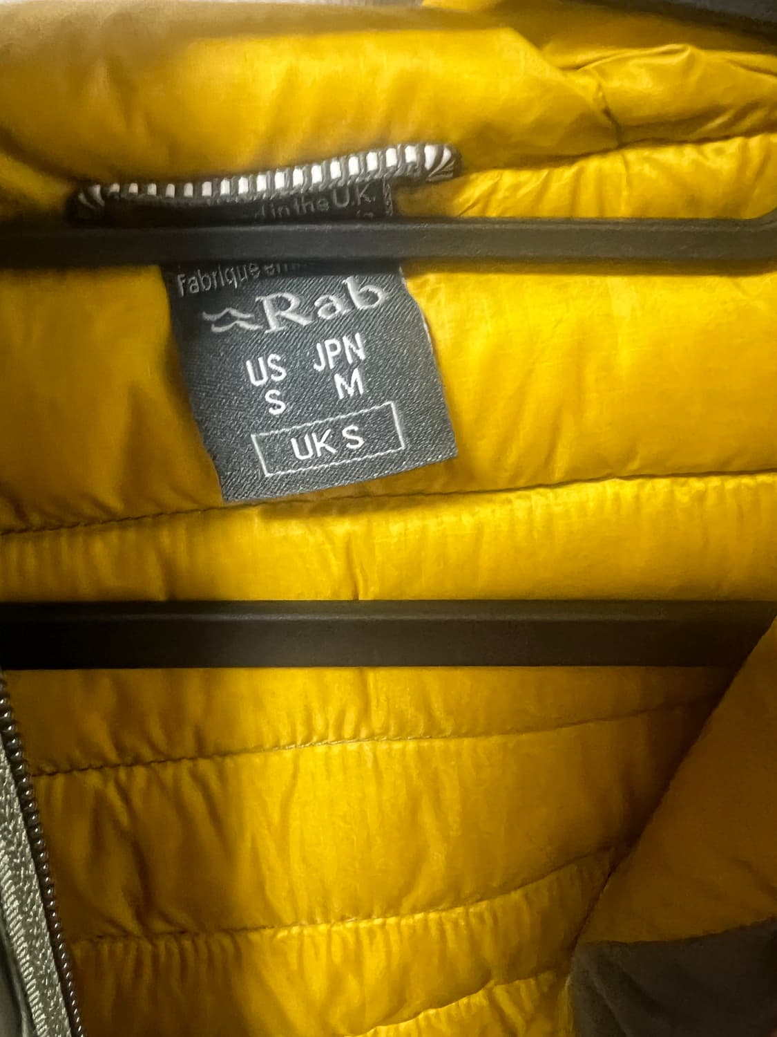 Rab 랩 마이크로라이트 알파인 패딩 자켓 카키 s 상품이미지5