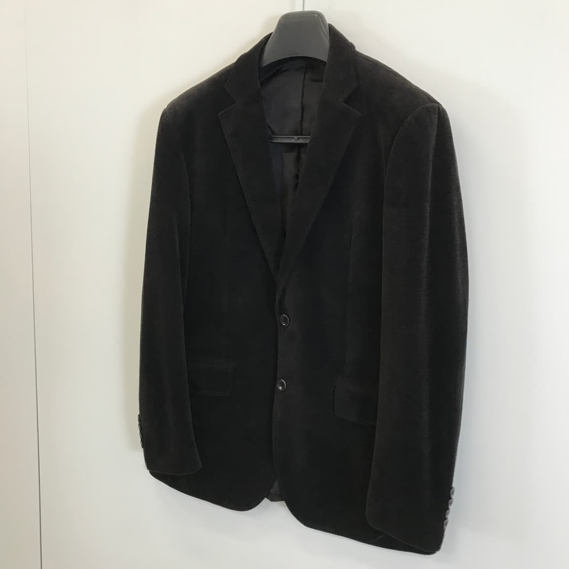 갤럭시 GALAXY 다크브라운 벨벳자켓 [100] 상품이미지2