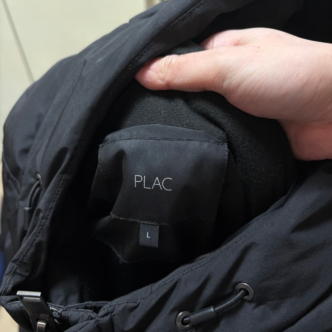 플랙 남성 헤비 덕다운 후드 롱패딩 L/100  상품이미지6