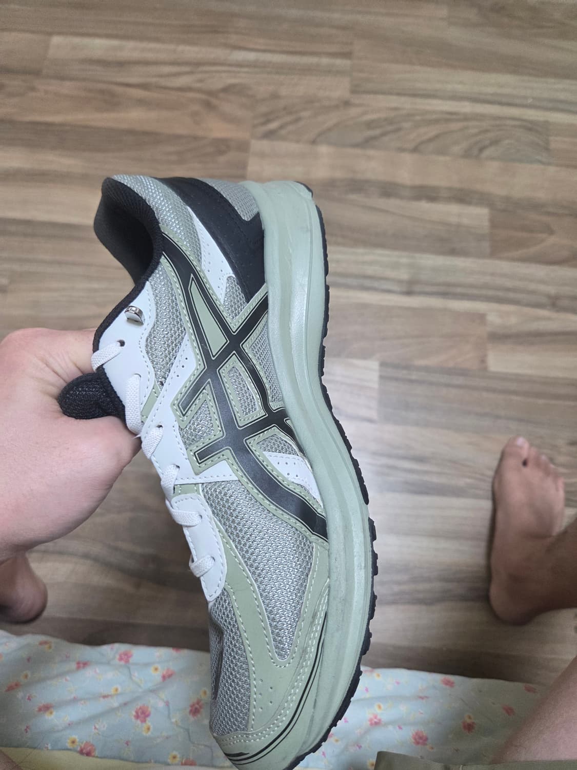 아식스 조그100 s 시트락 265 와이드(끈 없음) 상품이미지4