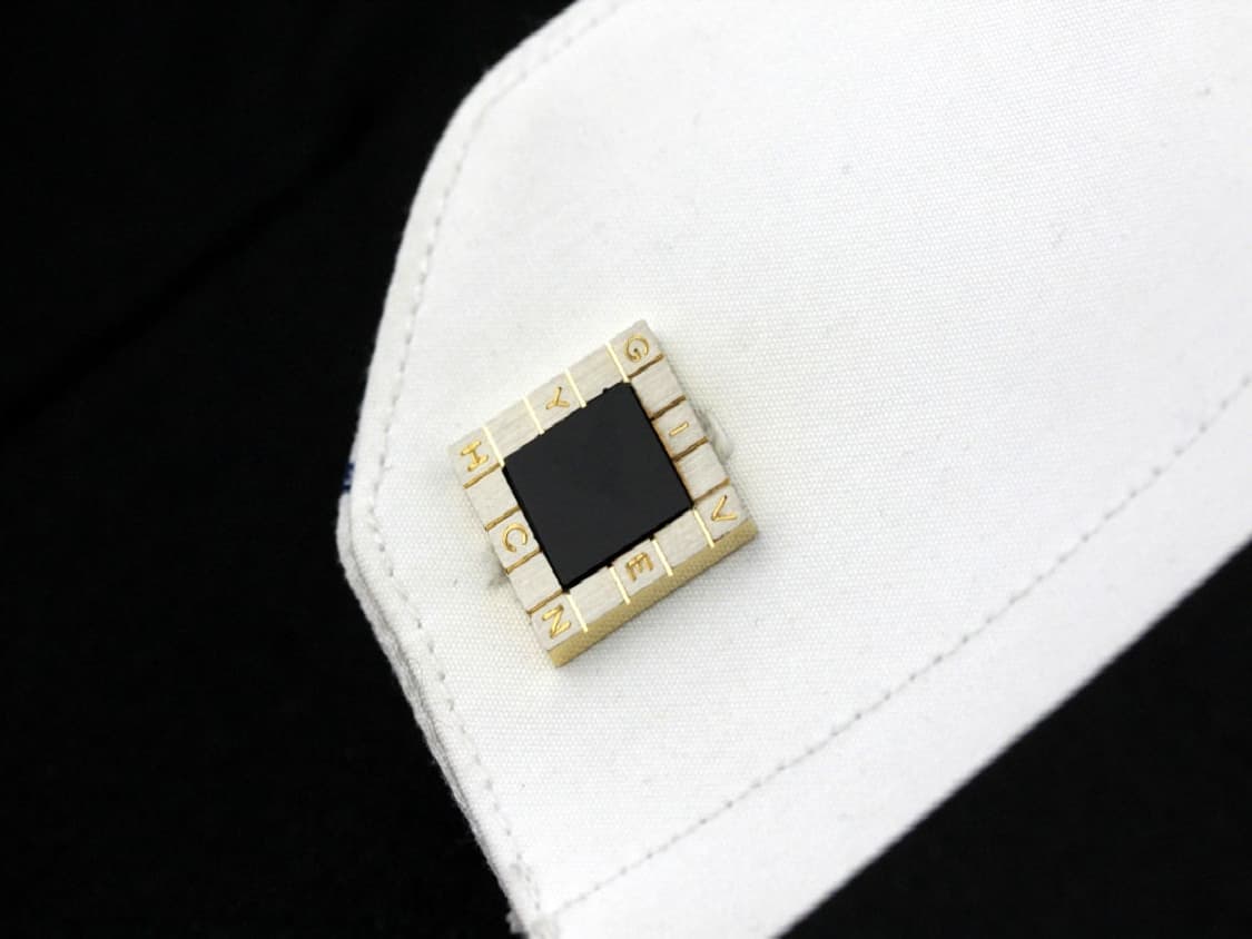 지방시 A등급 이니셜 남자 명품 커프스 상품이미지7