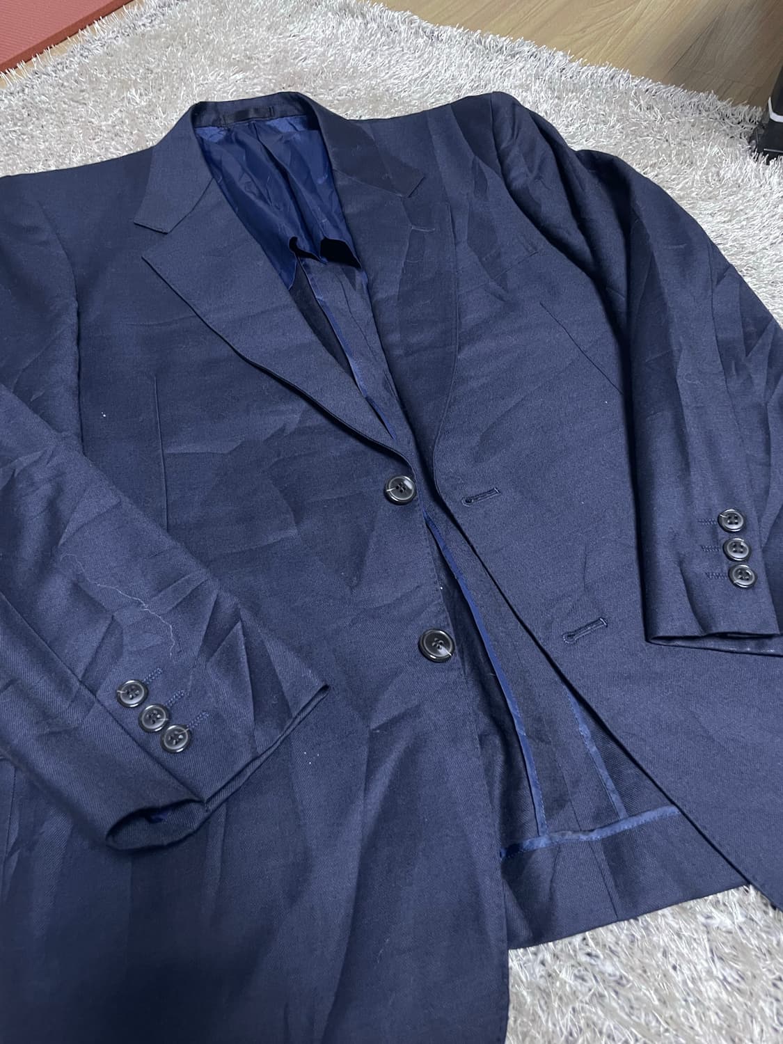 피에르발망 2버튼 블레이저 사이즈 105 상품이미지2