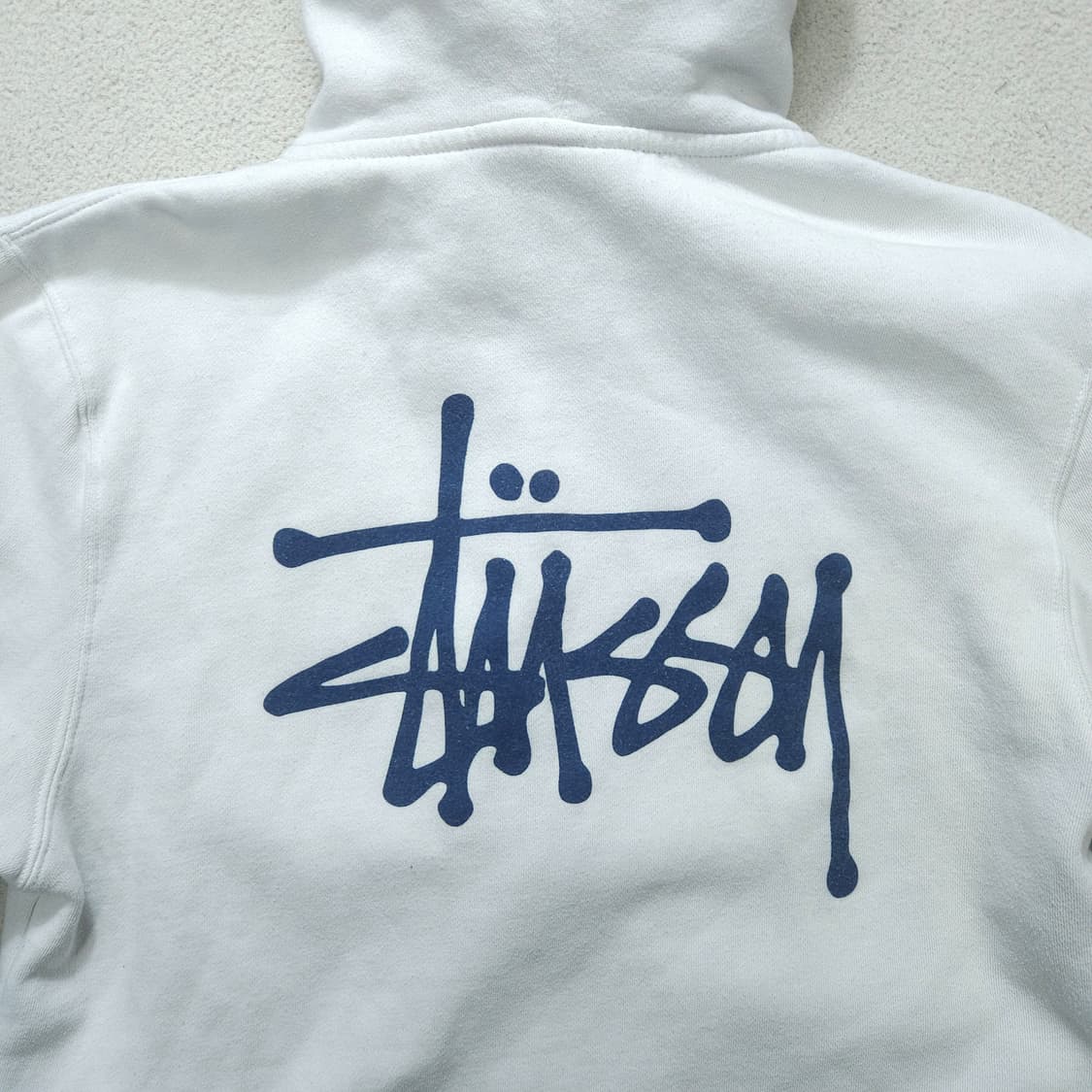 스투시 베이직 후드 집업 L 상품이미지4