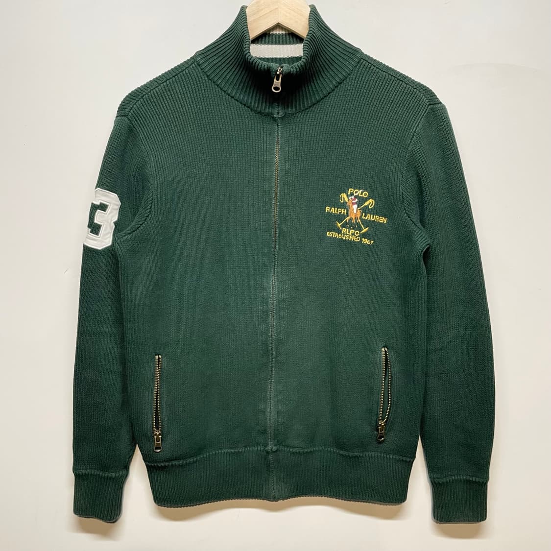 폴로랄프로렌 니트 집업 상품이미지1