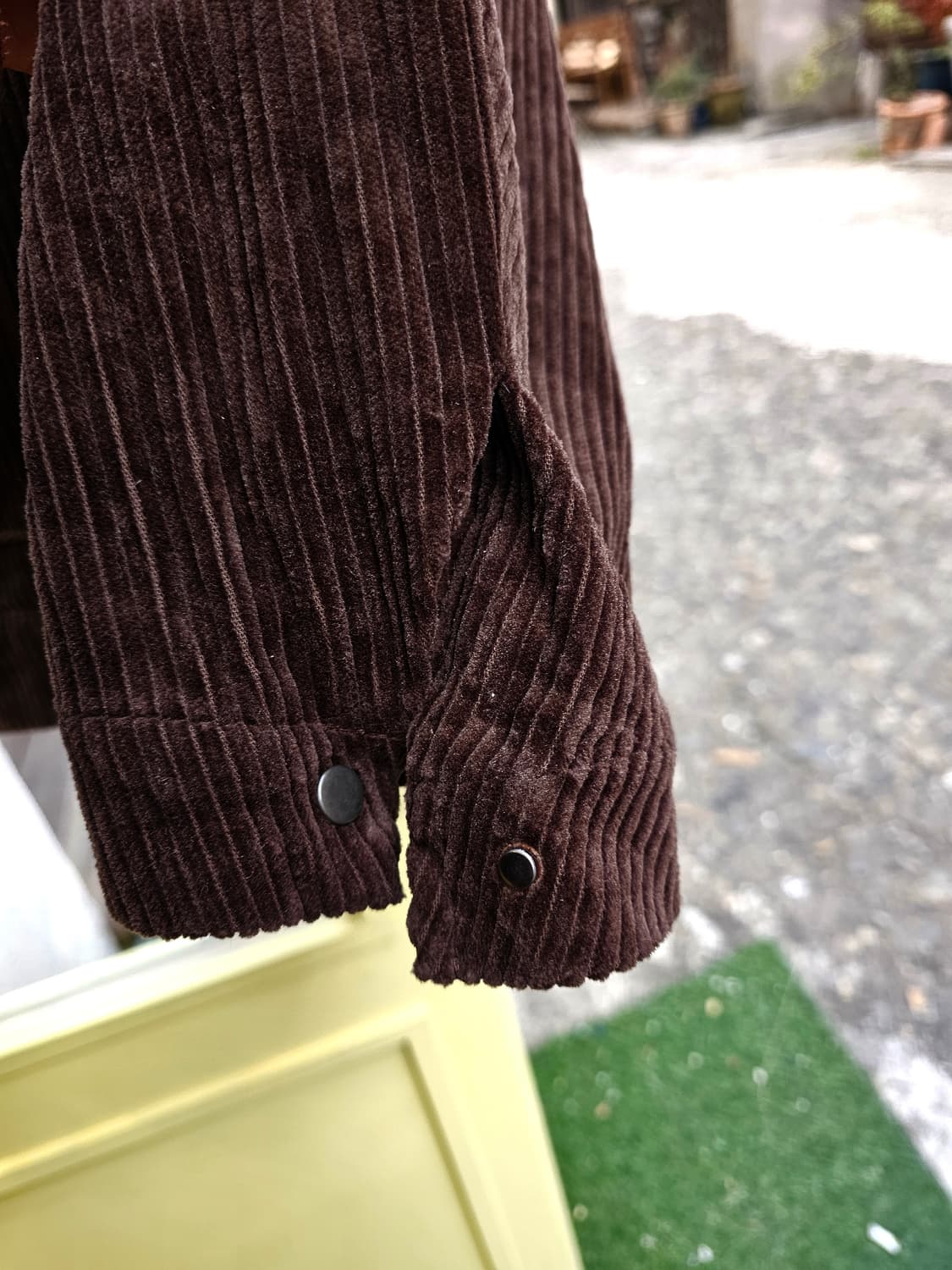 Nico and 초코브라운 코듀로이 블루종 상품이미지6