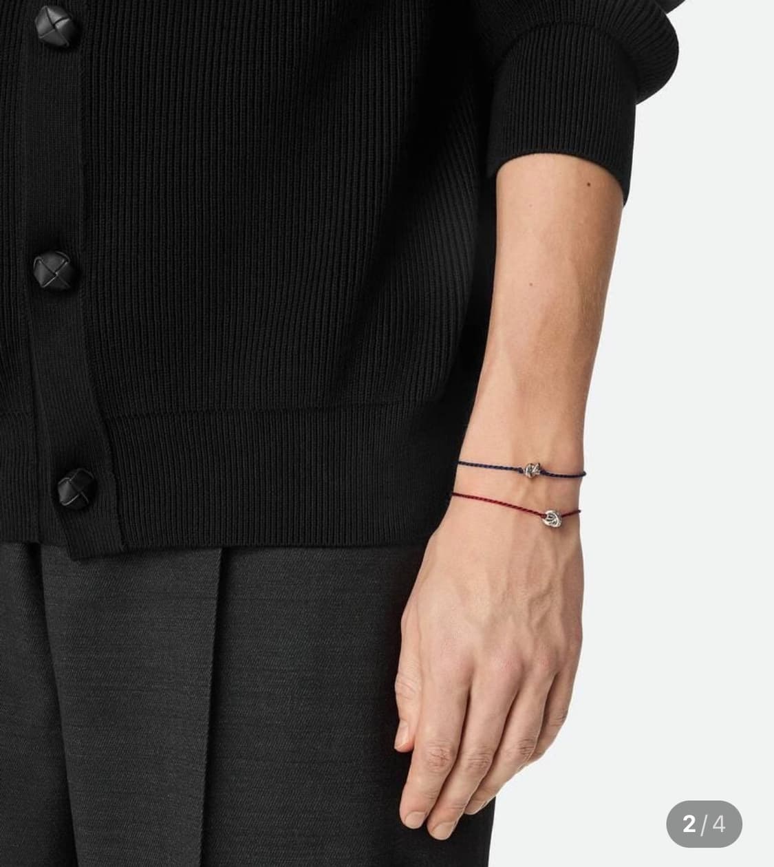 보테가베네타 노트 실팔찌 프렌드쉽 브리이슬릿 매듭팔찌 상품이미지2