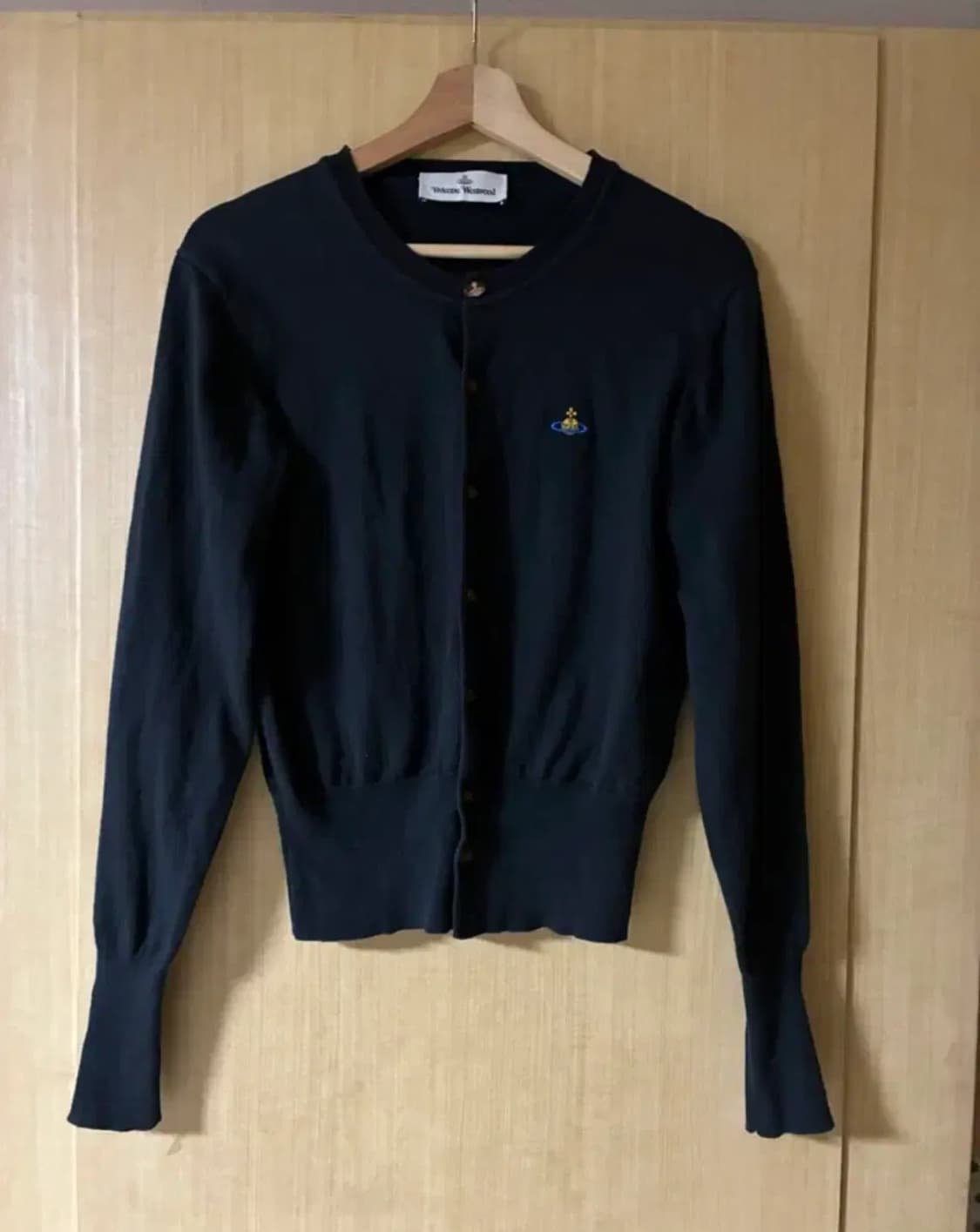 비비안웨스트우드 베아 가디건 블랙 상품이미지1