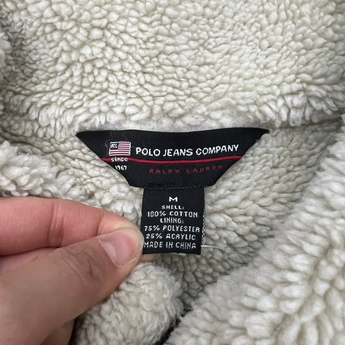 폴로진스 쉐르파 데님자켓 상품이미지2